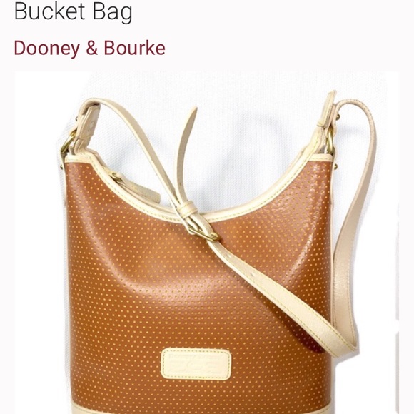 Vintage Dooney & Bourke leather Cabrio bucket bag - Picture 4 of 10